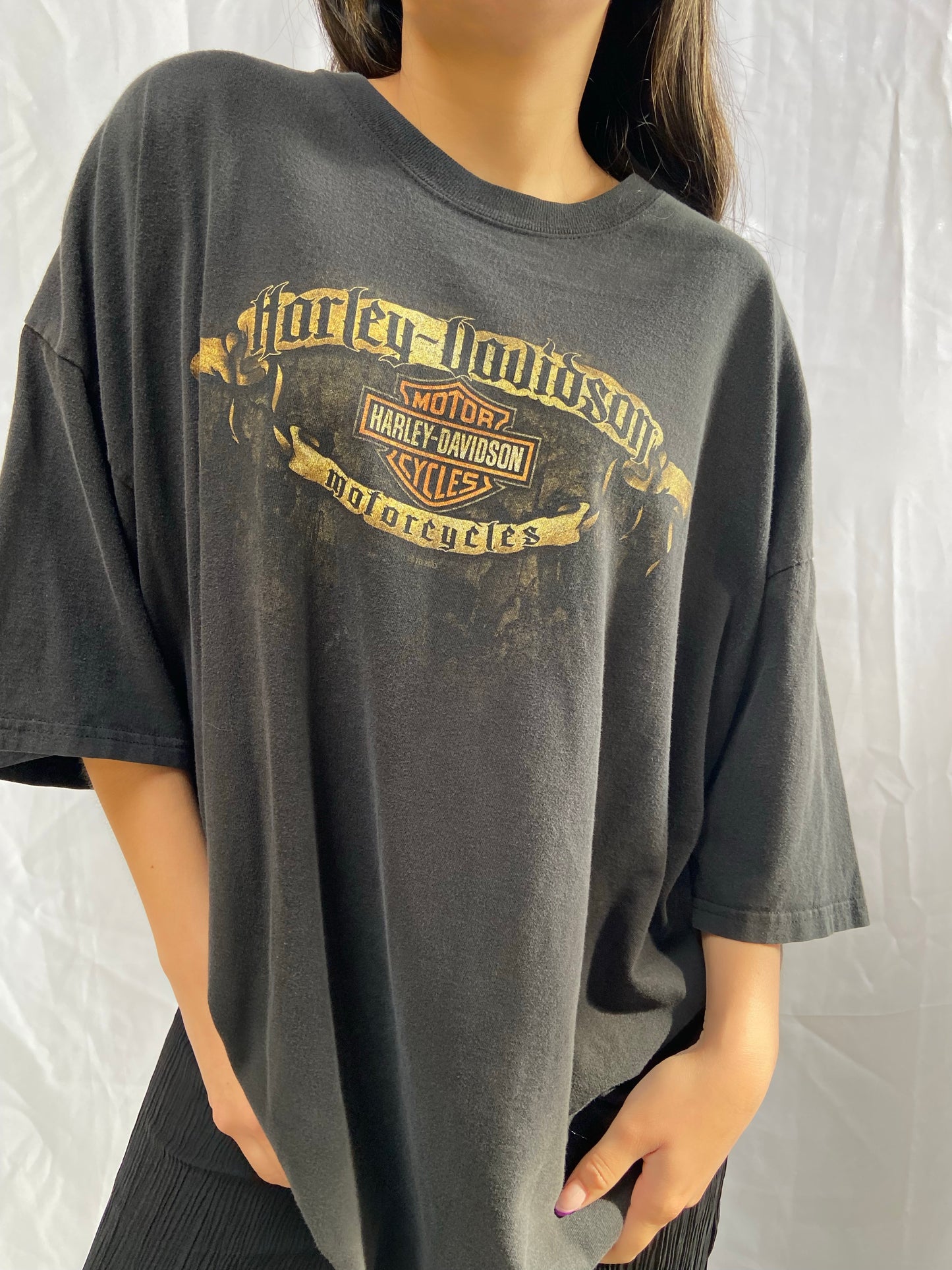 Black Riverside Harley Davidson Tee - 3XL