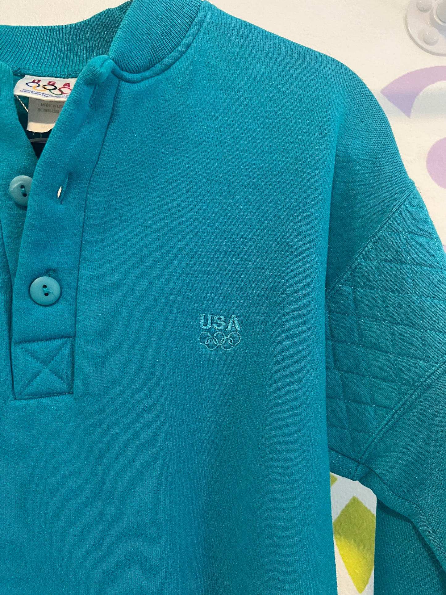 90's USA Olympics Crewneck - M
