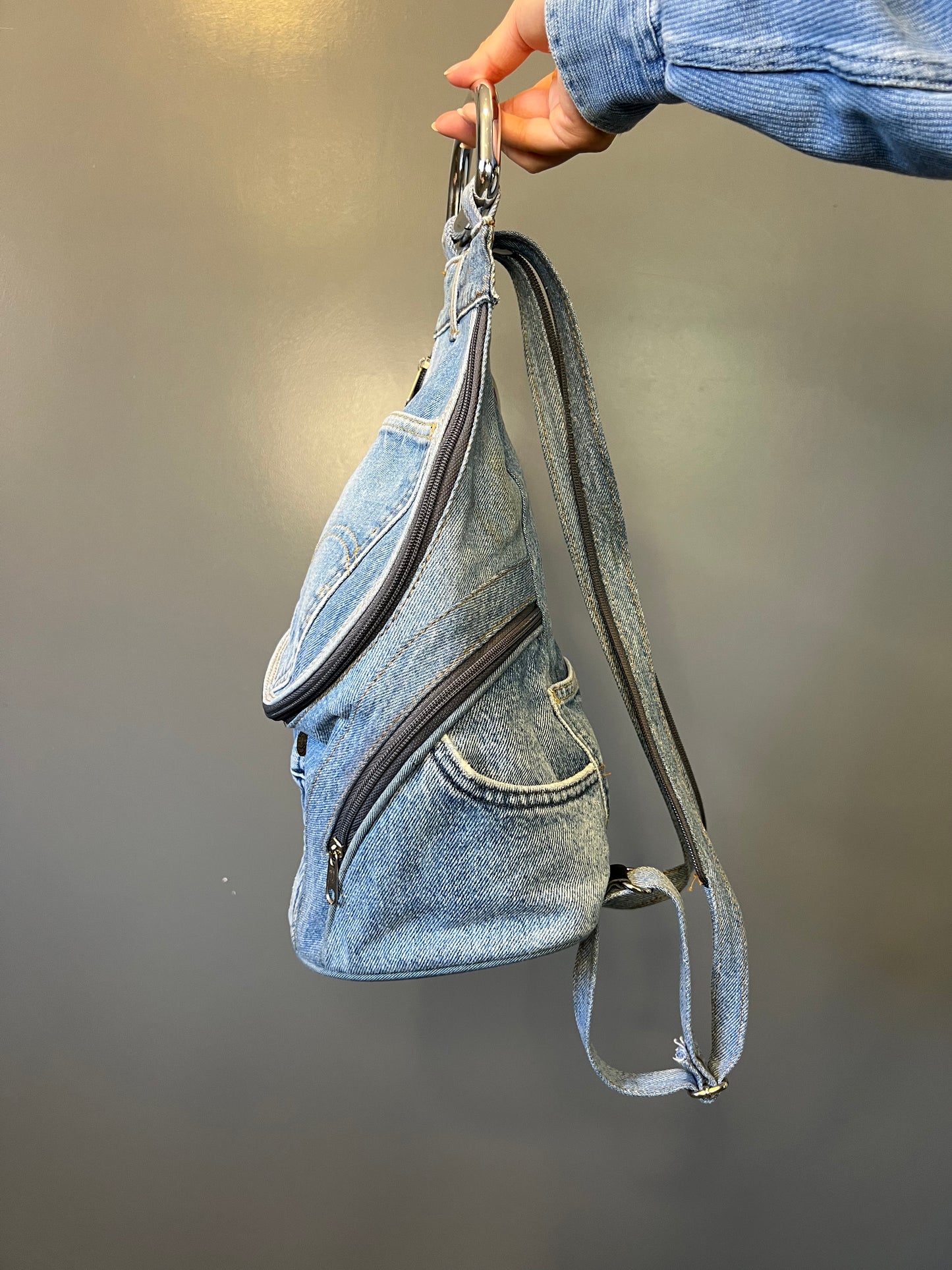 Lee Denim Reworked Backpack