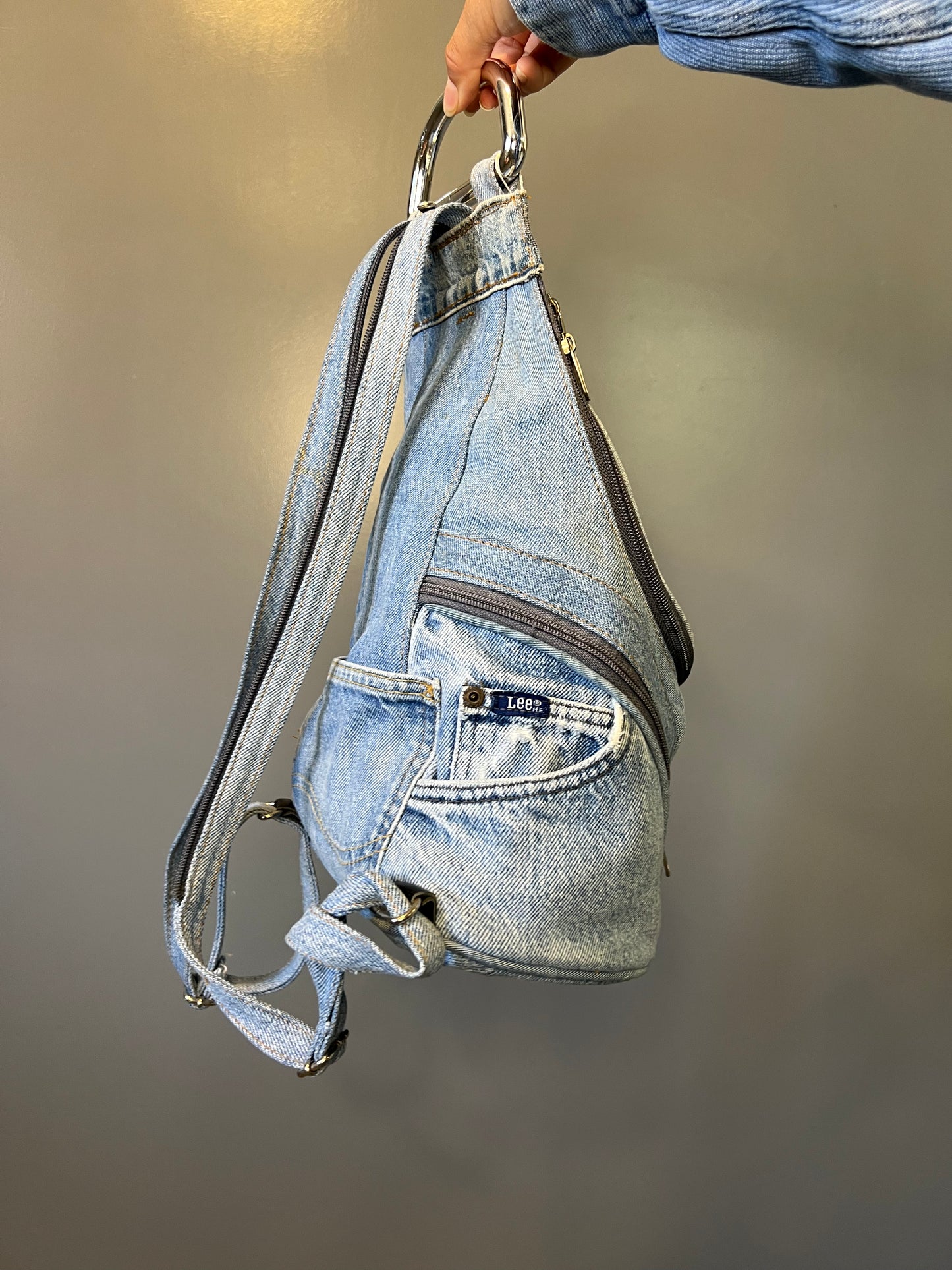 Lee Denim Reworked Backpack