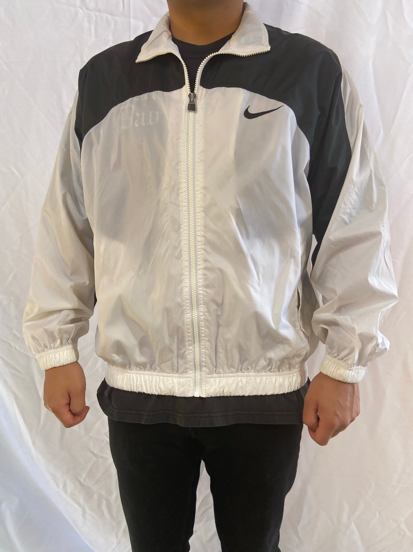 Nike Zip Up Nylon Jacket - Large