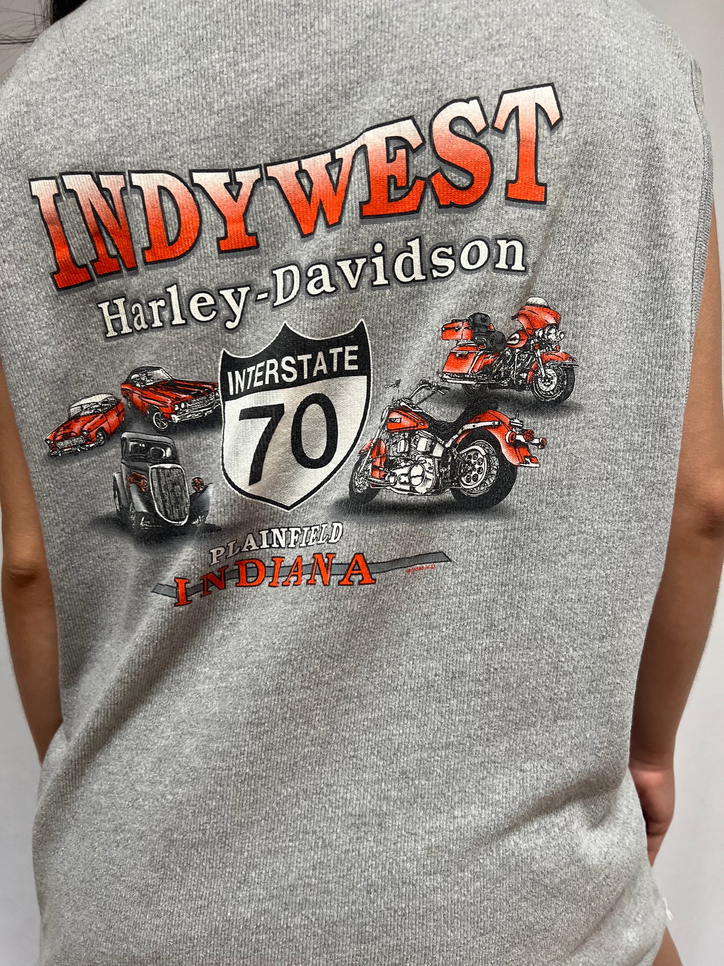 '04 Harley Davidson Indy West Muscle Tank - XL