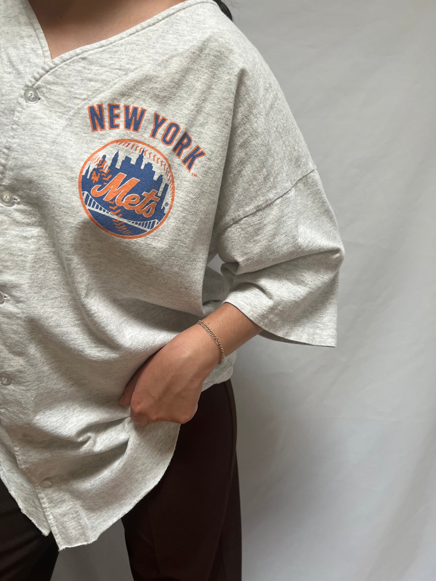 90's New York Mets Baseball Jersey - XL