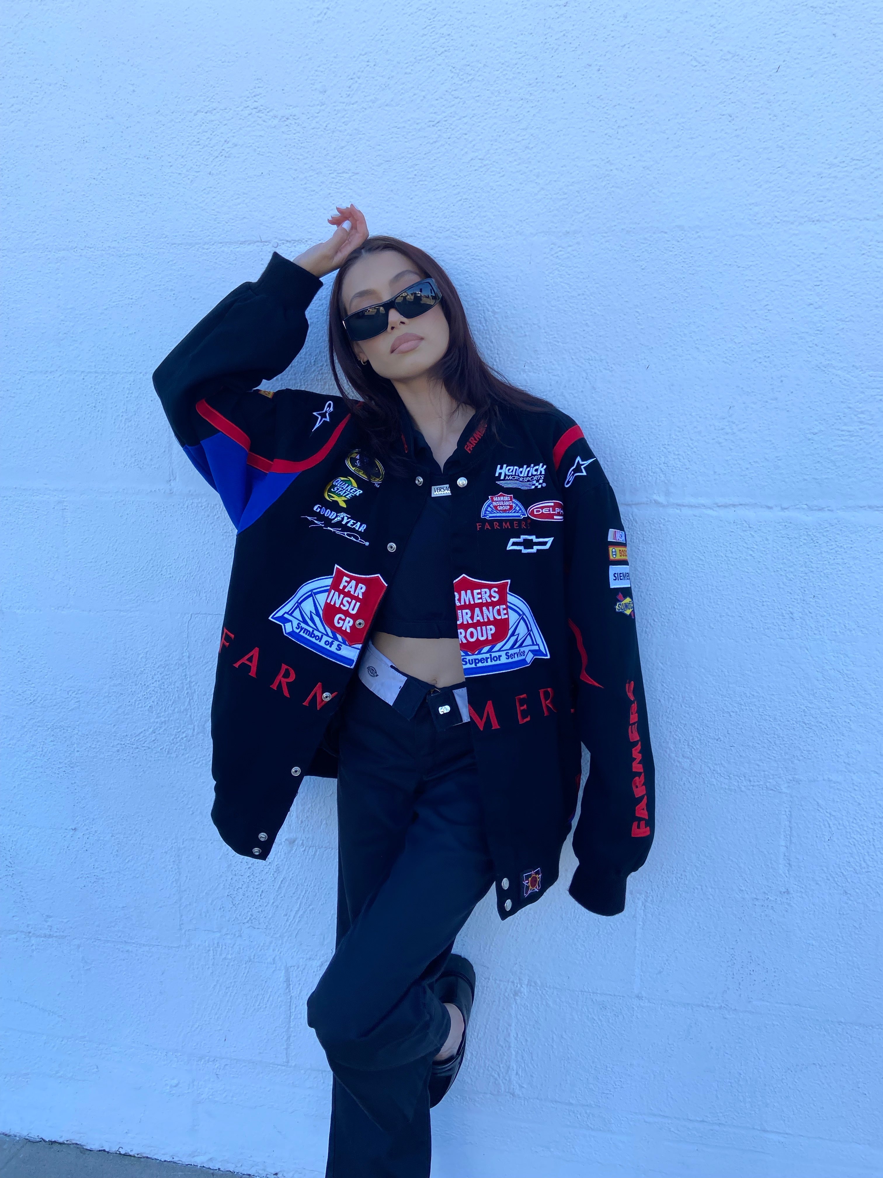 nascar jacket outfit