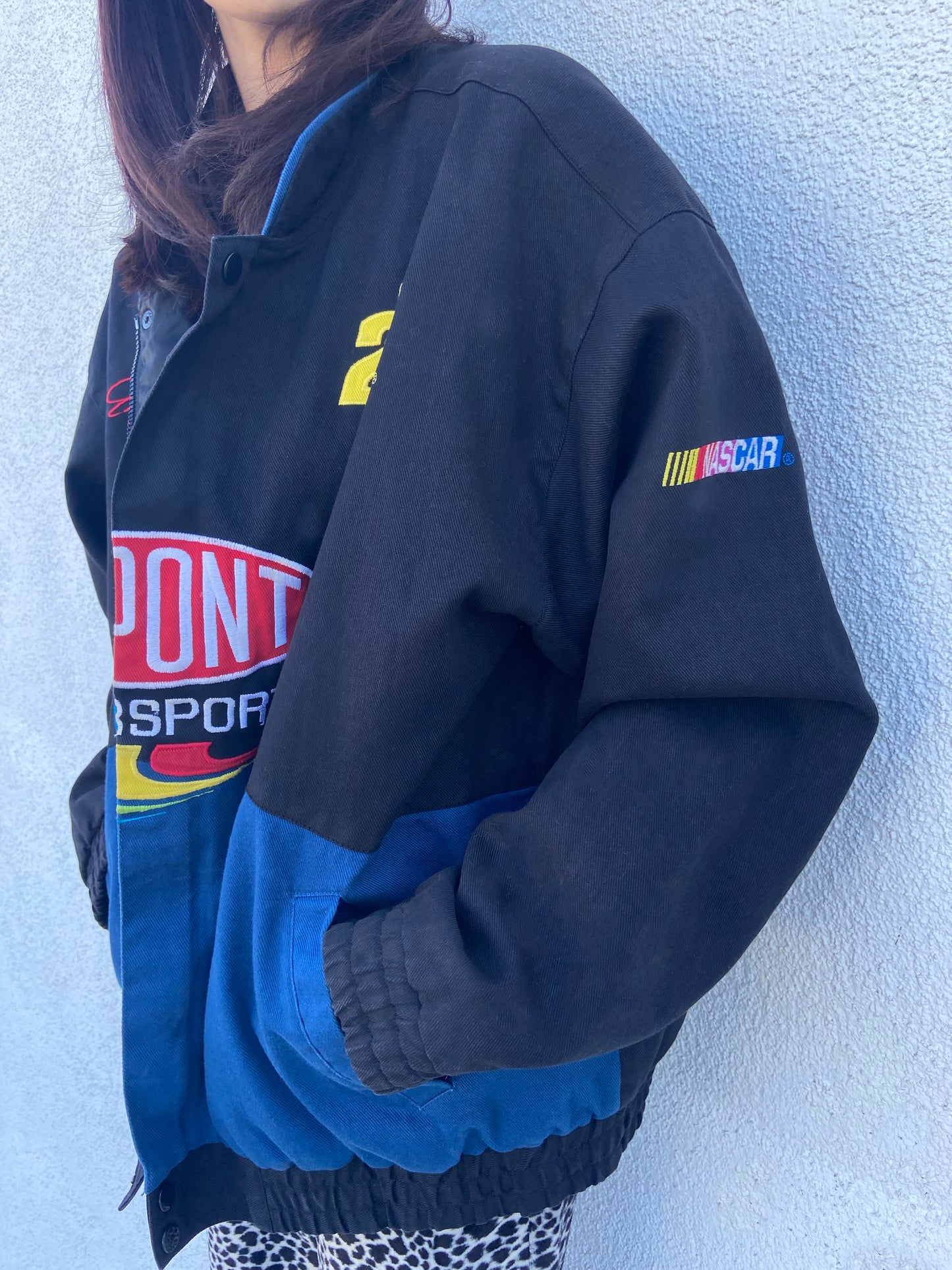 Black/Blue DuPont "24" NASCAR Jacket - M/L