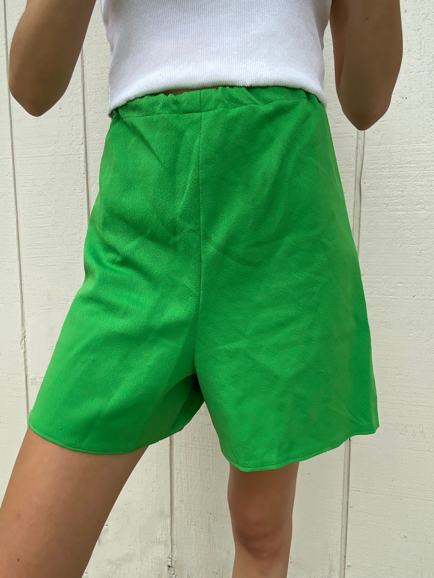 Green Casual Shorts - 26"