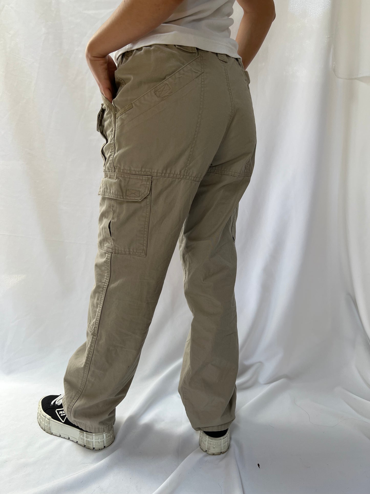 Beige Cargo Pants - 29"