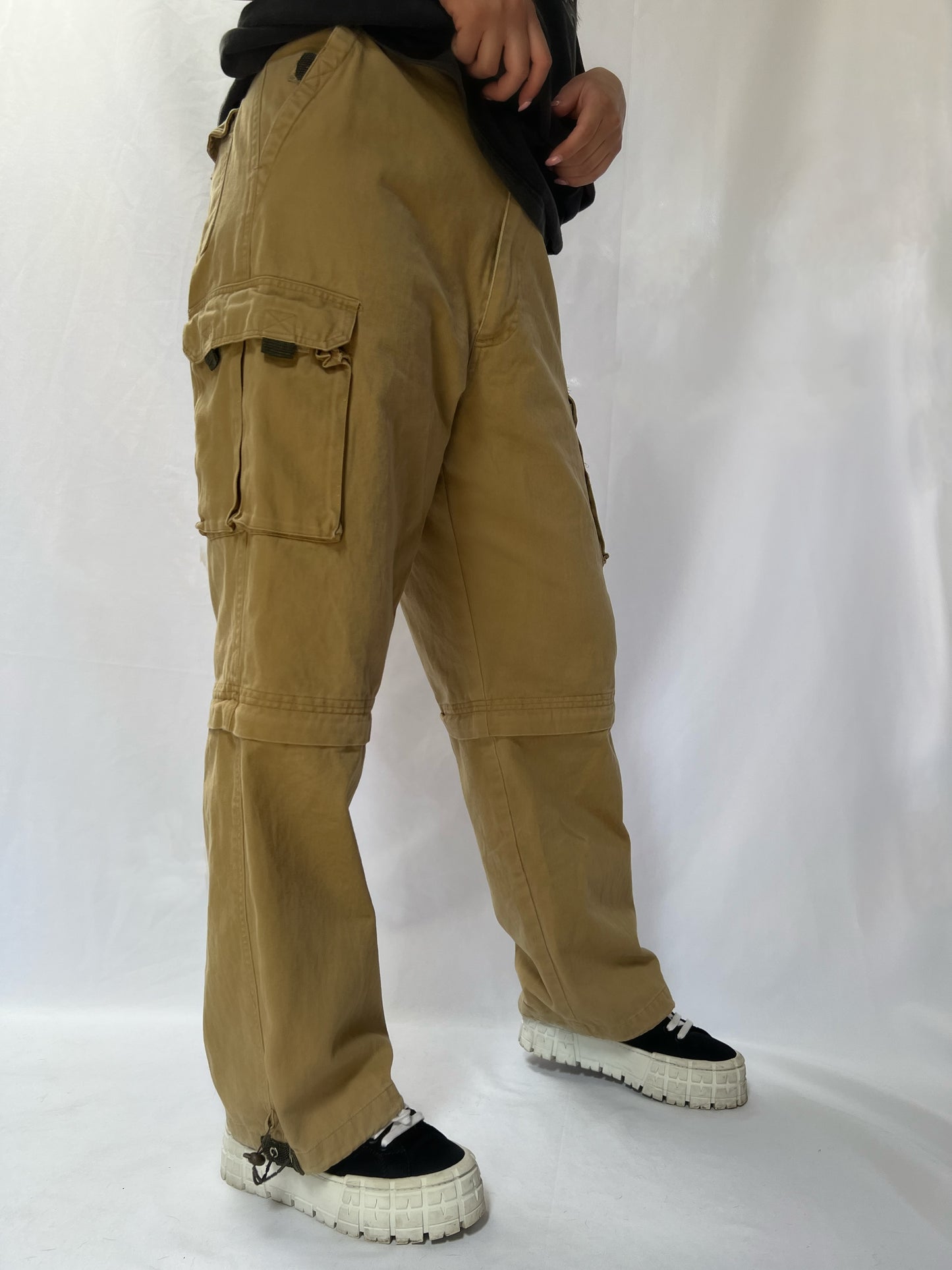 Khaki Cargo Pants - 32"