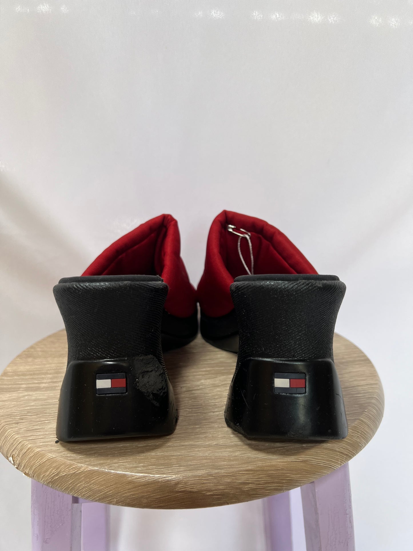 Red Tommy Hilfiger Mules - 6/6.5