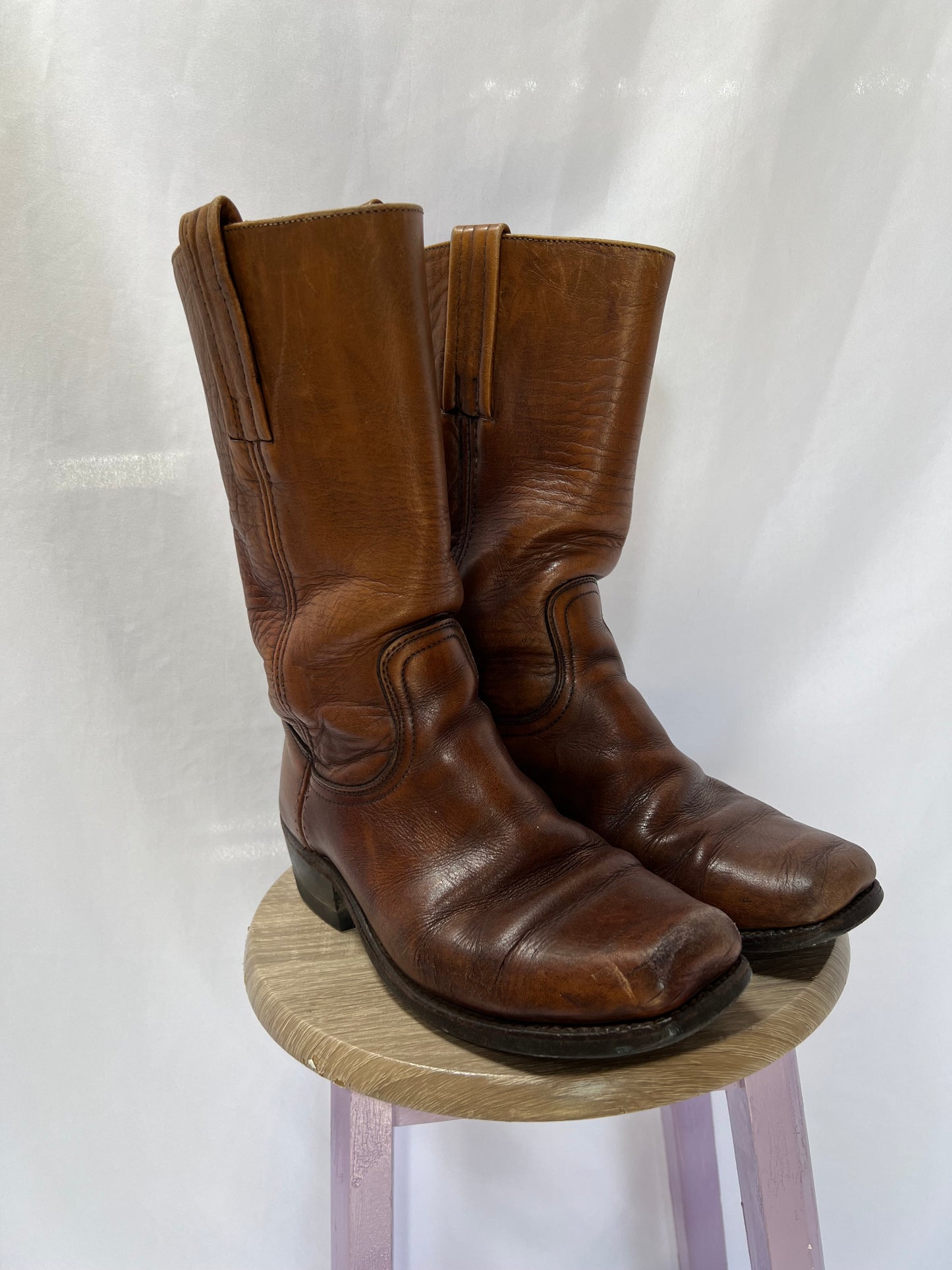Vintage Frye Leather Boots - 8.5/9