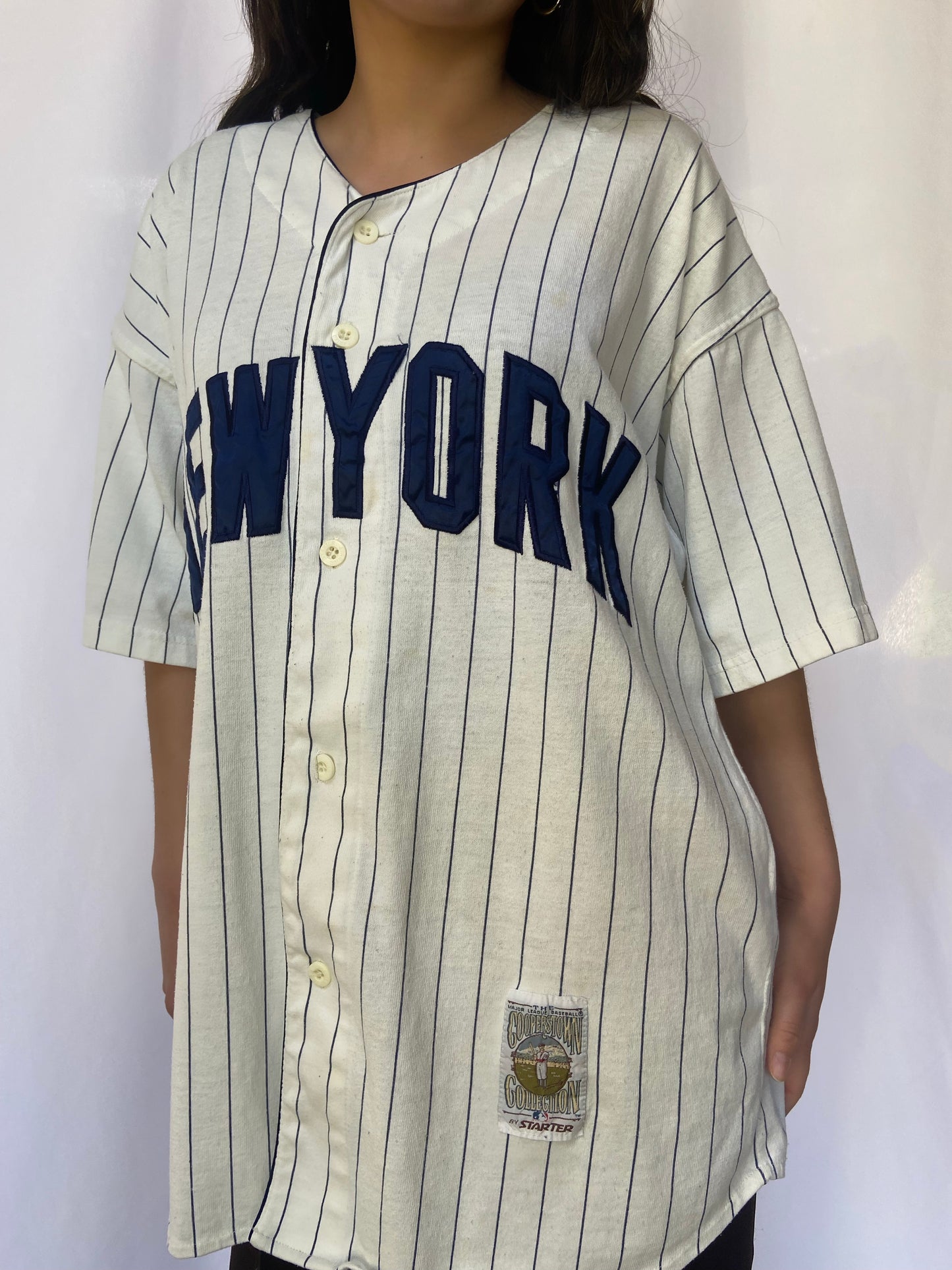 New York Yankees Baseball Jersey - L