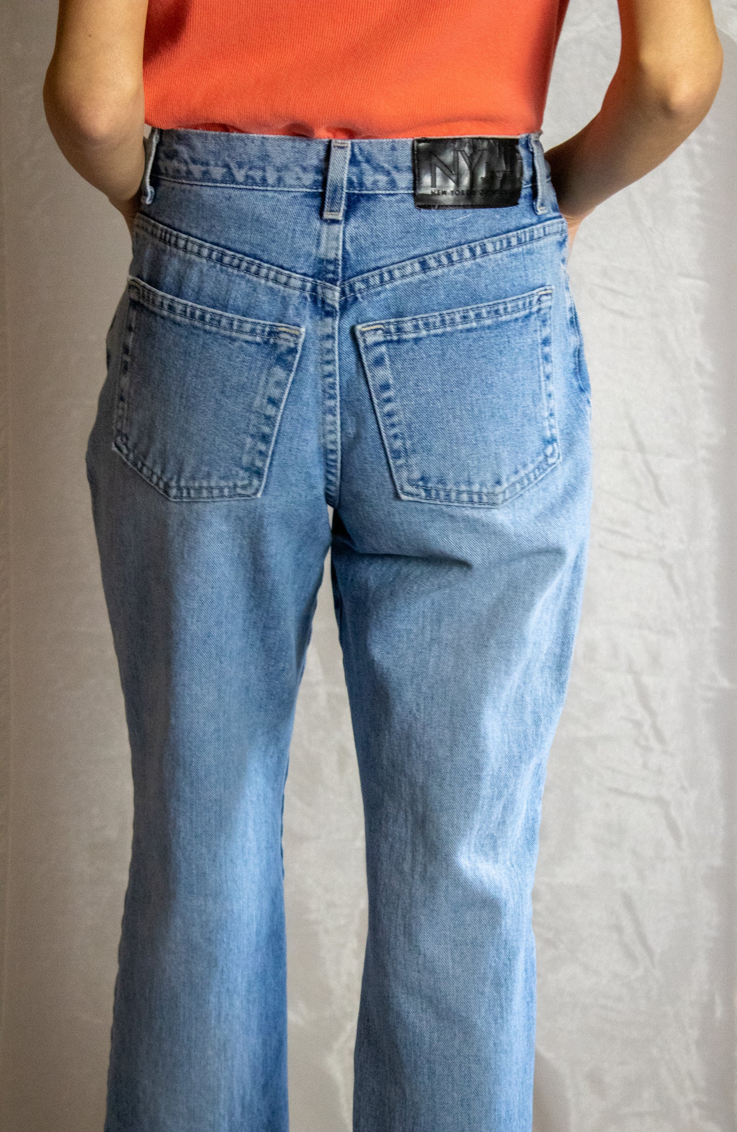 Light Wash Denim Jeans - 26x30