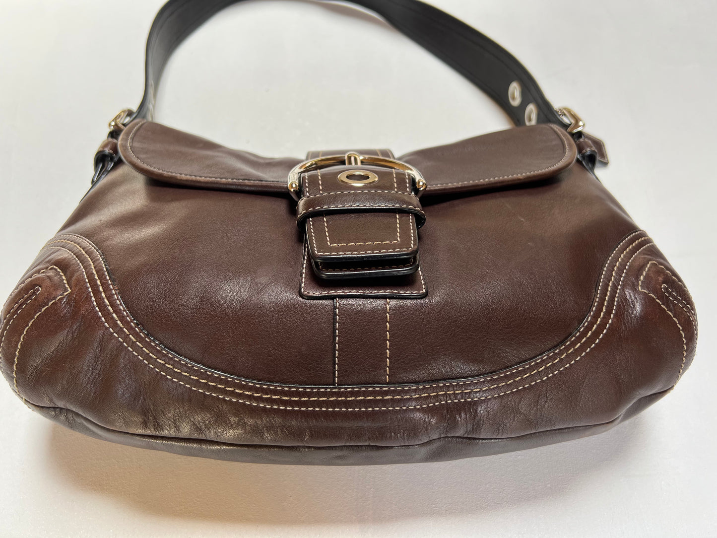 '06 Brown COACH Flap Bag