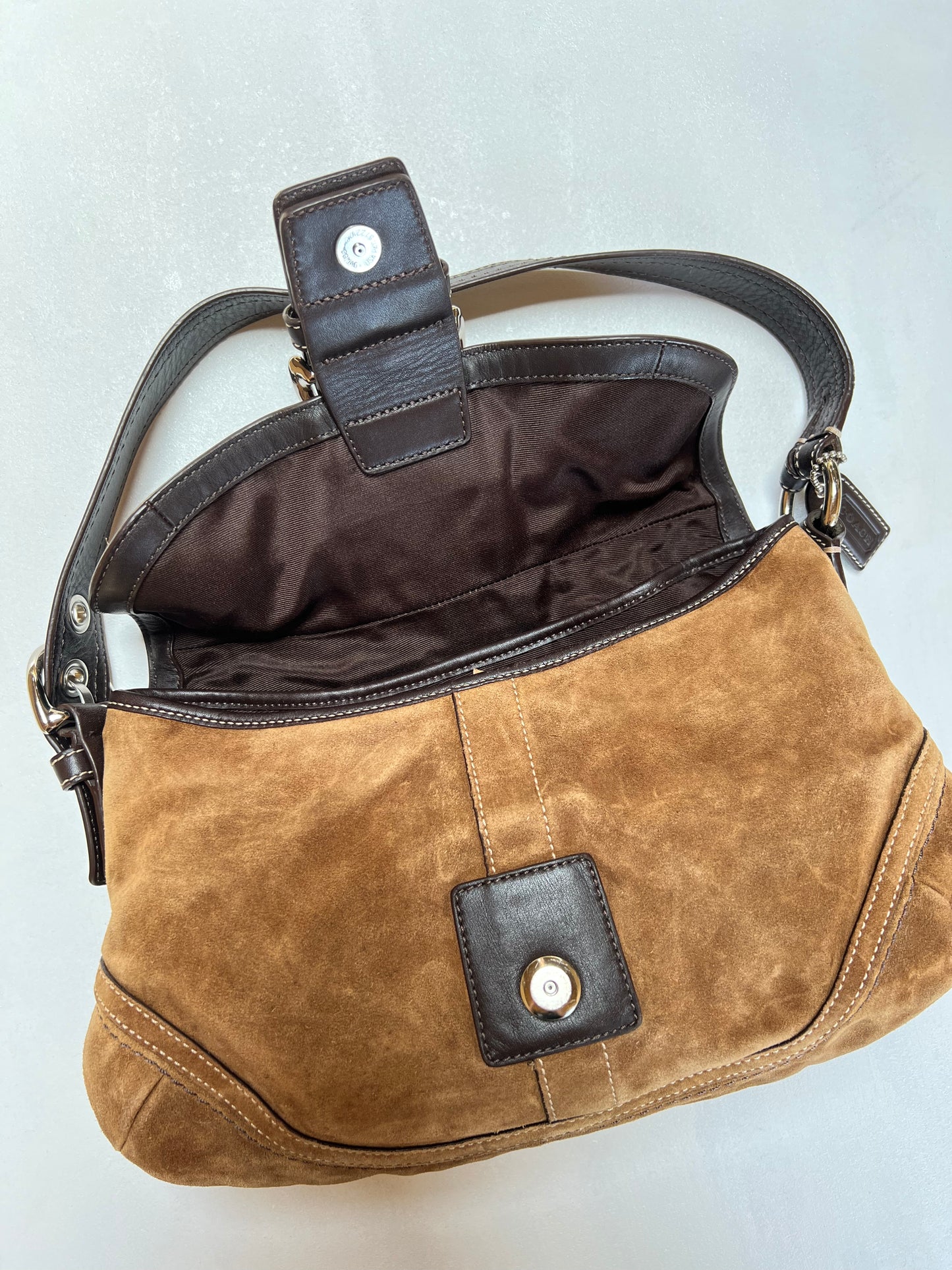 '07 Duotone COACH Flap Bag