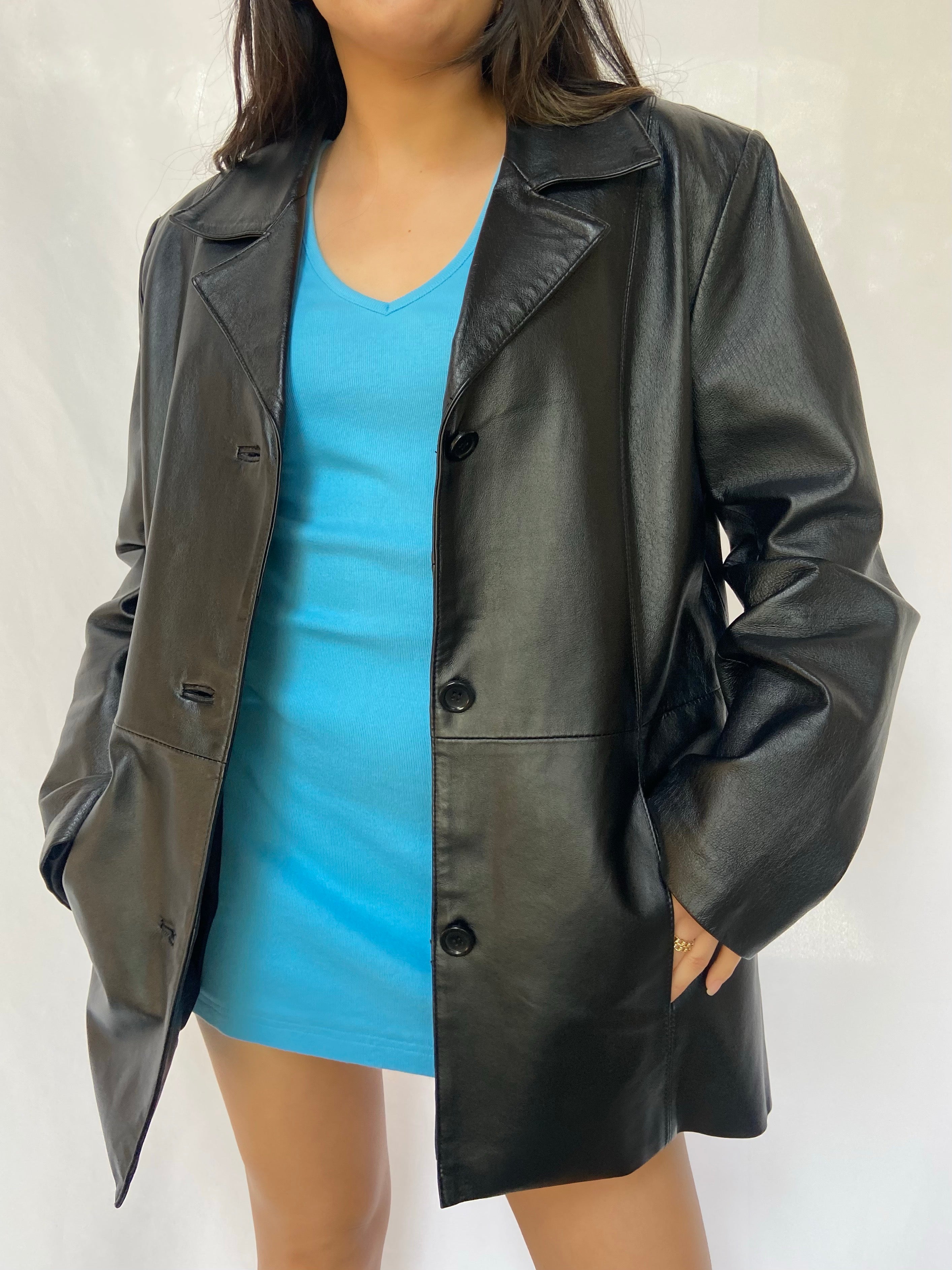 Jessica holbrook deals leather jacket