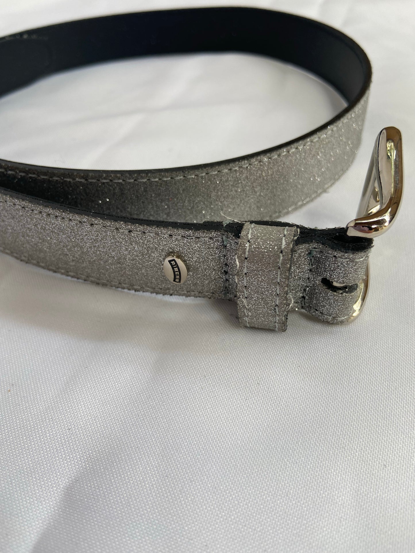Silver Riders Sparkly Belt