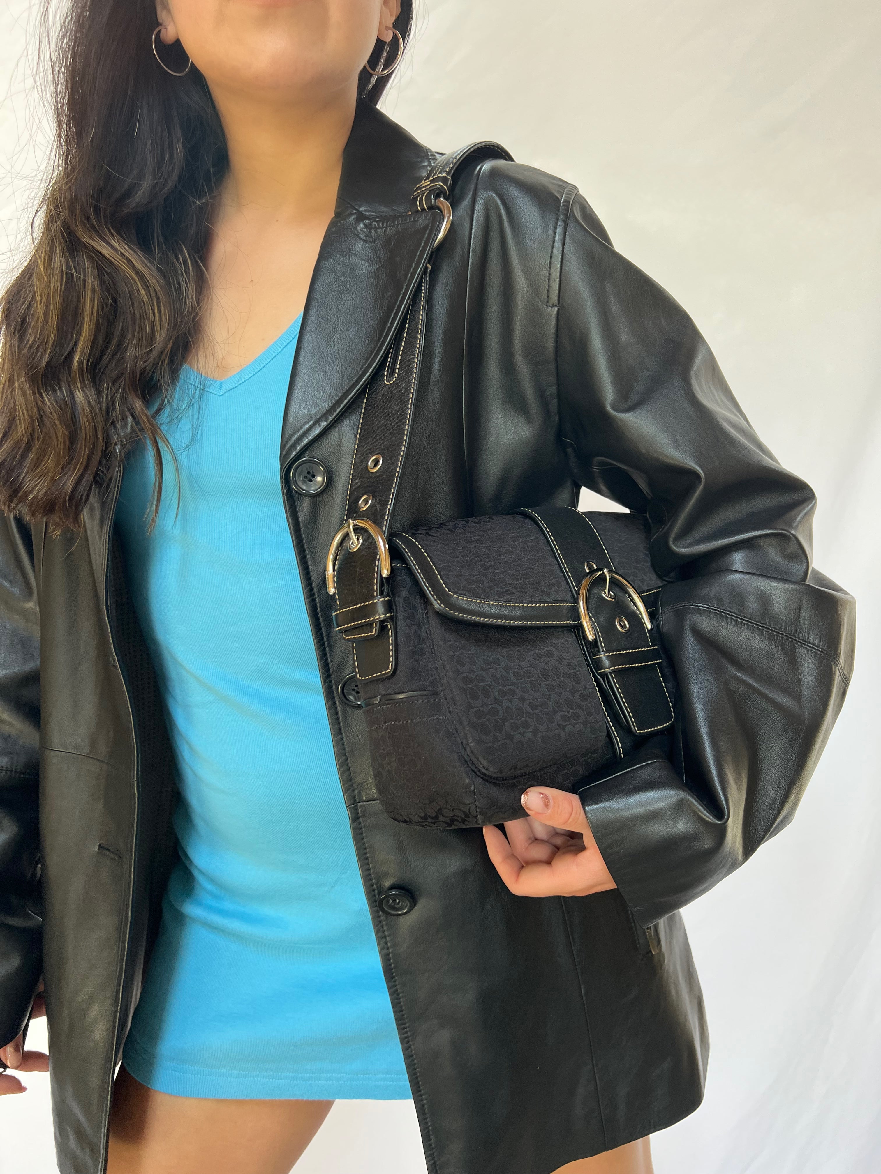 Buckle Bag in Black