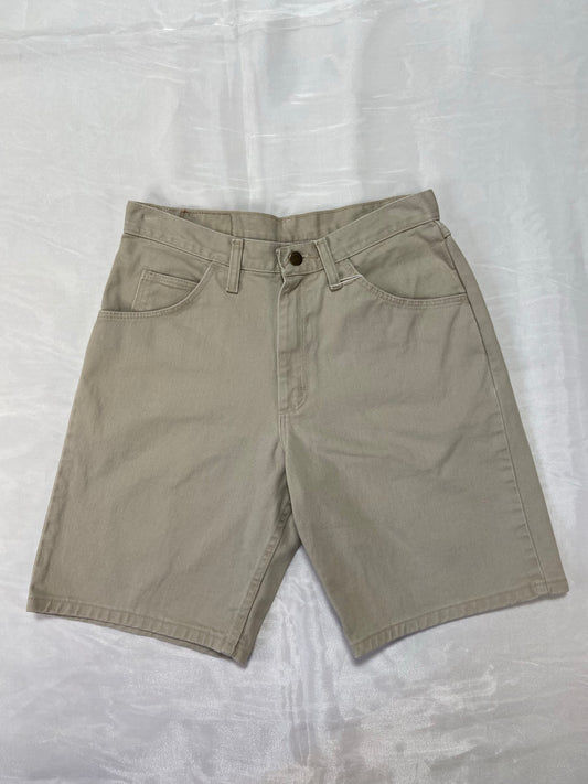 Khaki Wrangler Denim Shorts - 29”