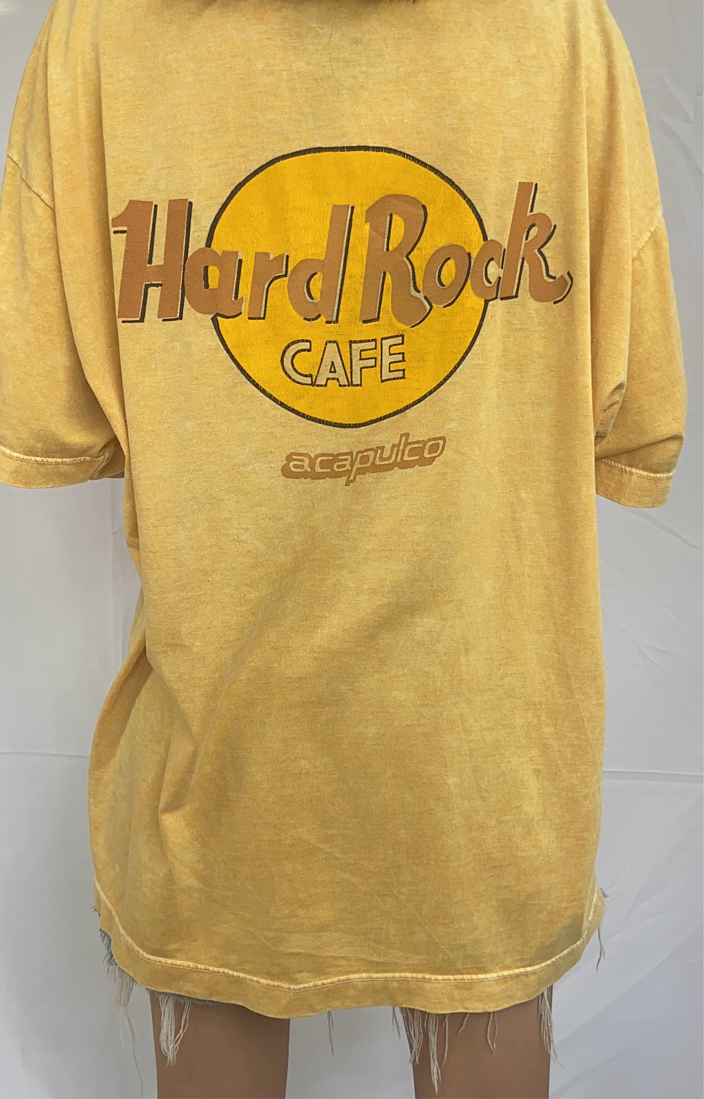 Yellow Acapulco Hard Rock Cafe Tee