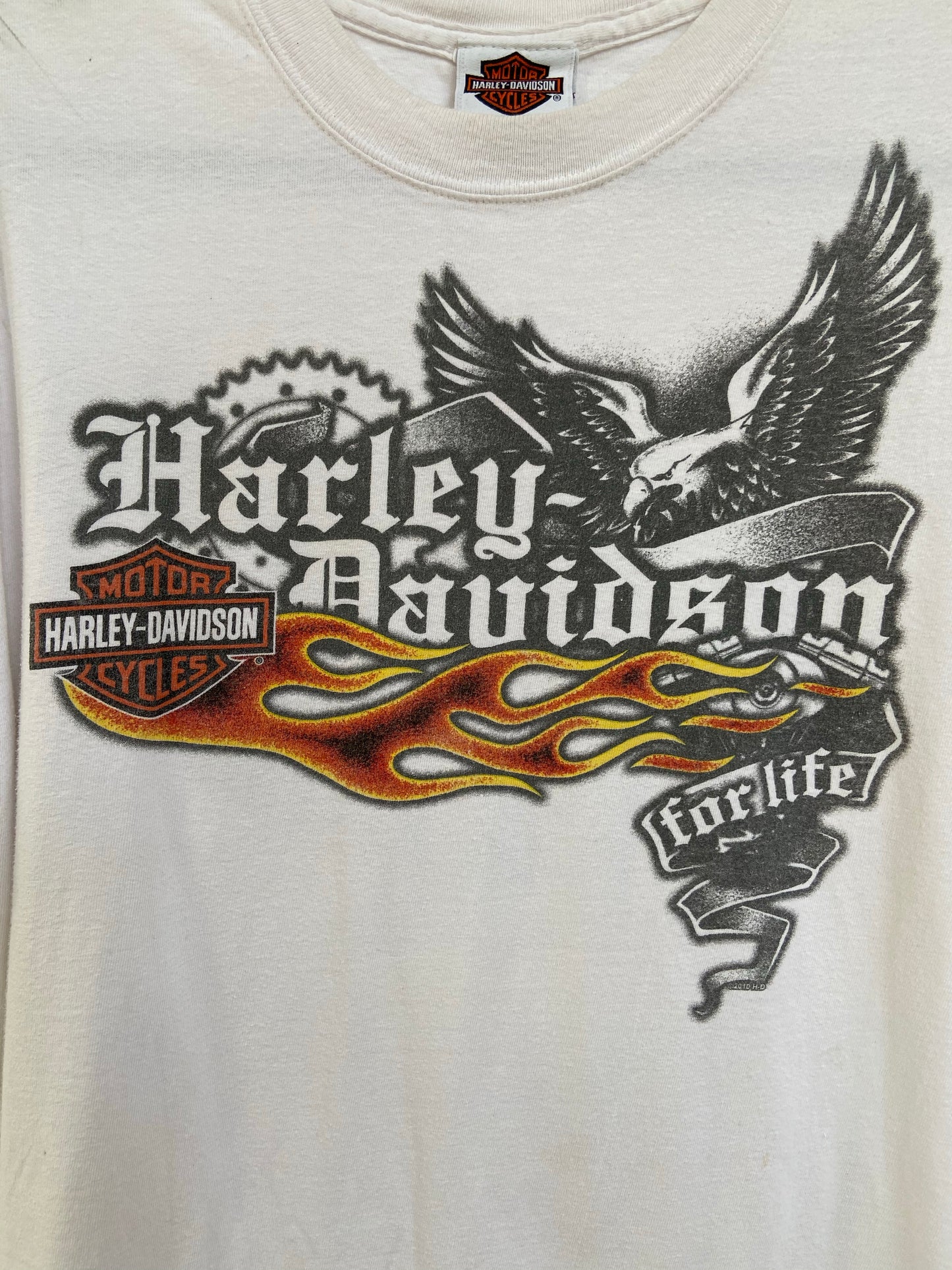 White Harley Davidson Orlando Tee