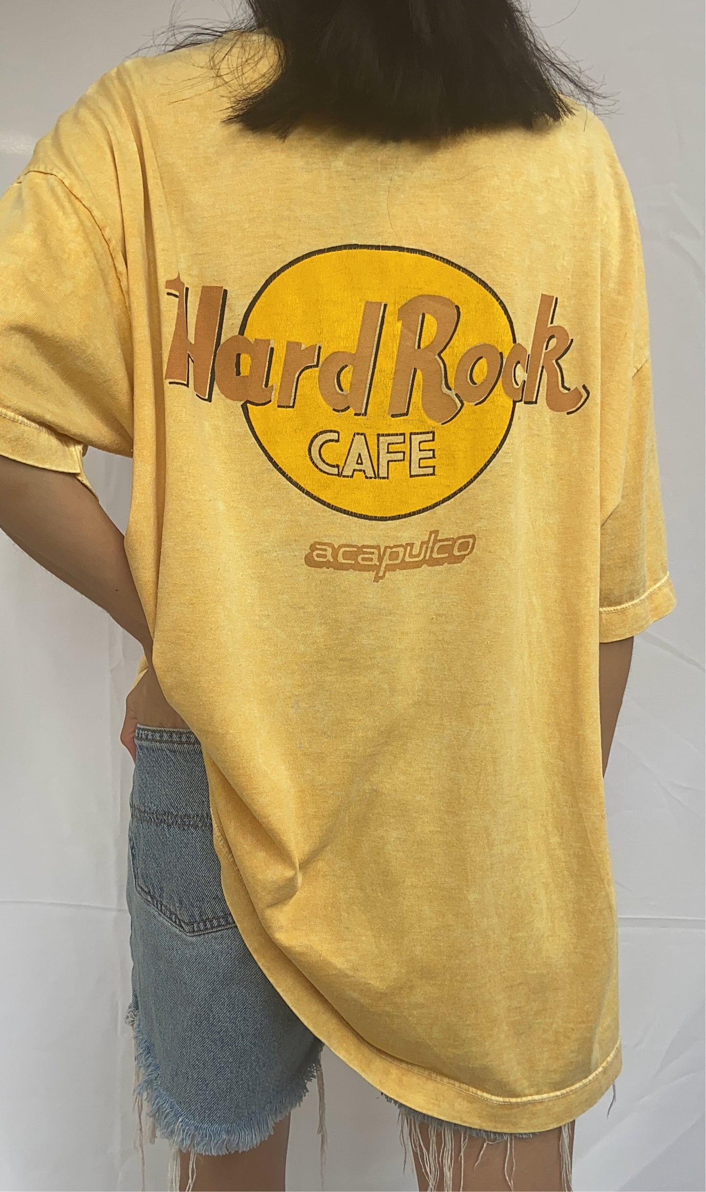 Yellow Acapulco Hard Rock Cafe Tee